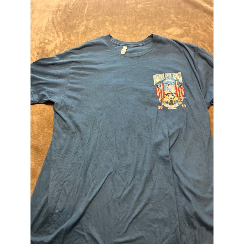 Panama City Beach Rolling Thunder Florida Motorcycle T Shirt XL 2019